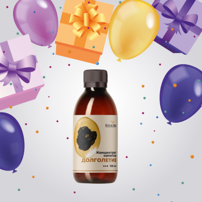 КОНЦЕНТРАТ НАПИТКА "ДОЛГОЛЕТИЕ", 100 мл